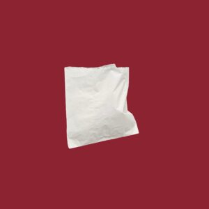 215x215mm White Sulphite Paper Bag - Strung