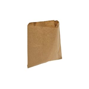250x250mm Brown Kraft Paper Bags - Strung