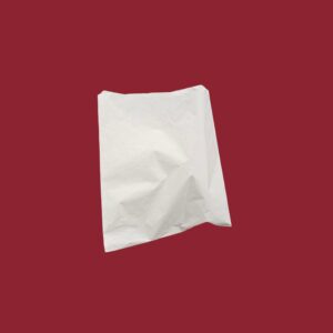 250x250mm White Sulphite Paper Bag - Strung