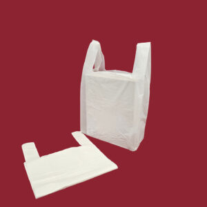 275x415x515mm 18mu White HDPE Vest Carriers