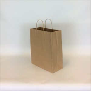 260x110x350mm Brown Paper Twist Handle Carrier Bag