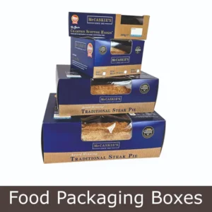 Food packaging boxes