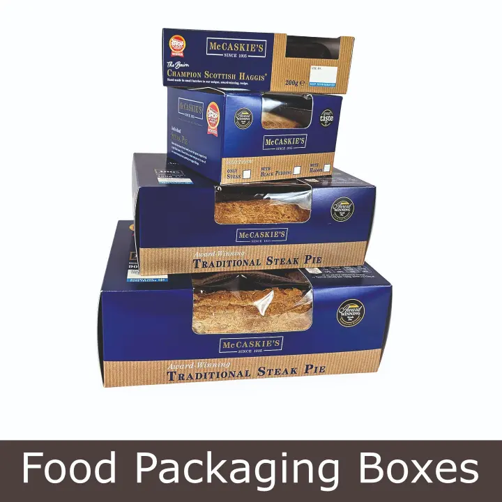 Food packaging boxes