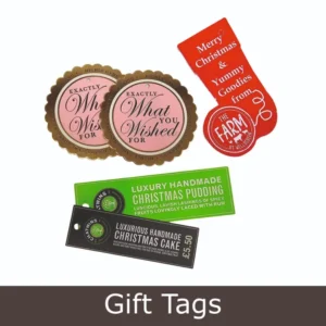 Gift tags