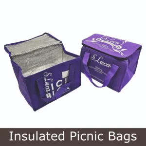 Insulated picnic bags