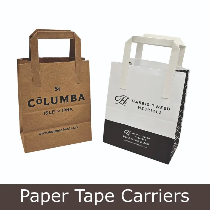 Paper tape carriers