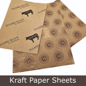 kraft paper sheets