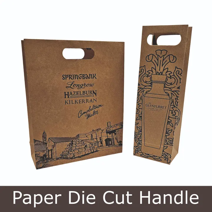 paper die cut handle