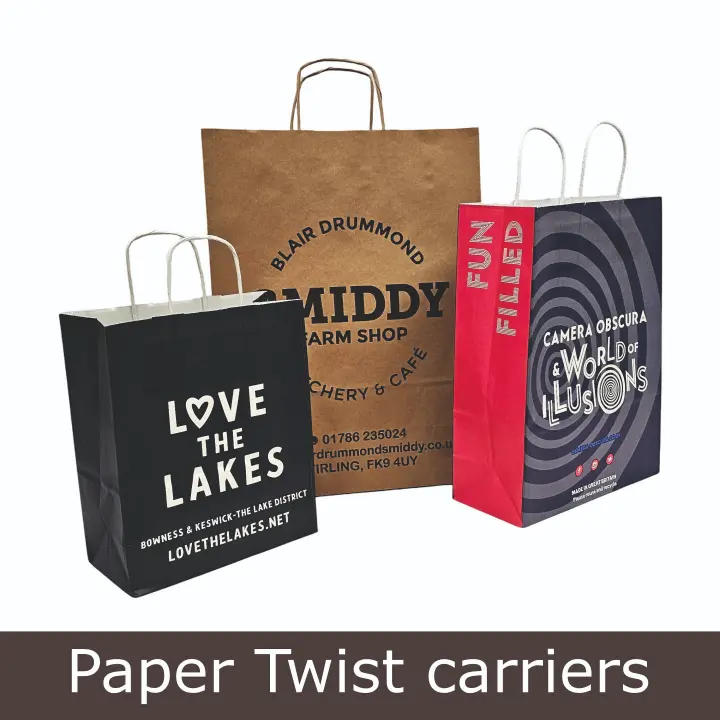 paper twist carriers