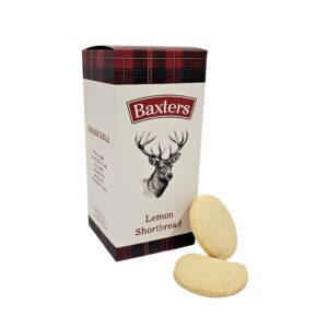 BAXTERS Shortbread Box Tuck in end style, Foodgrade with matt laminate