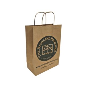 HIGHLAND BOOKSHOP Paper SOS Twist Bag