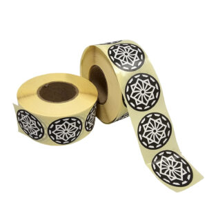 Inverness Castle 40mm Circle Stickers Digital print