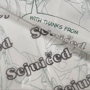 sejuiced wet strength waxed paper foodgrade sheets