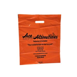 Ace Alterations LDPE Patch Handle carrier bag