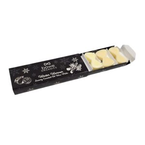 Bowe Organics Digitally printed winter warmer wax melt box black and white (2)