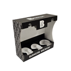 Burnside Brewery corrugated bottle gift pack box