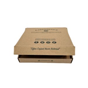 CADENHEAD DISTILLERY Gift mailing Box Printed Green Inside & Outside