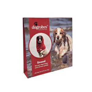DOGROBES SNOOD Printed Continental Pocket Display Shelf Ready Base cards fitted inside