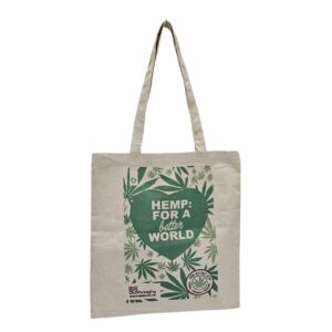 ESC Hemp for a better world shopping carrier Bag