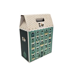 Edinburgh gin corrugated advent calendar