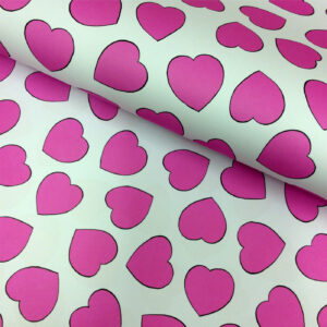 KILN Digitally printed Gift wrap HEARTS