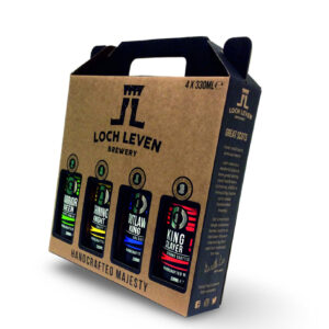 Loch Leven - Kraft Bottle Box with Handle