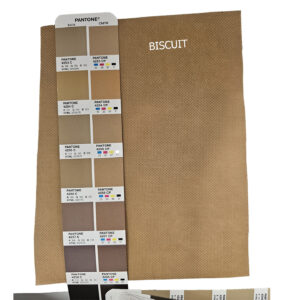 Non Woven Poly Prop Biscuit Biege Pantone Swatch NWPP