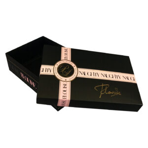 P Louise Black and Pink Simplex Gift Box