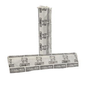 Pembrokeshire lamp white paper kraft reel printed black