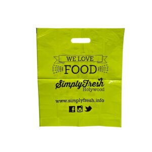 Simply Fresh LDPE Patch Handle carrier bag
