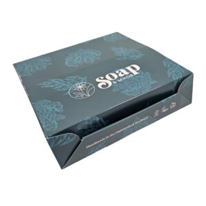 Soap and Mhor soap tray Simplex box printed CMYK