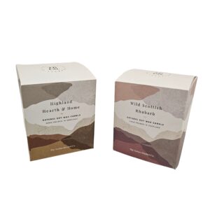 The Tartan Blanket Company candle boxes