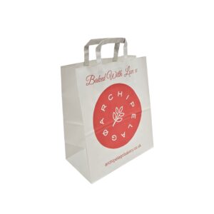 Archipelago Digitally Printed Paper Tape Carrier Bag