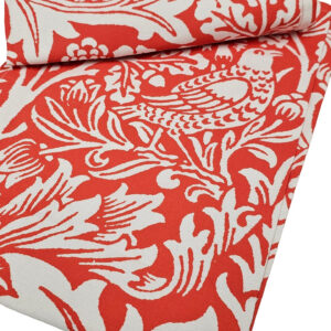 Passenger Press orange bird design Cotton Tea Towel 2