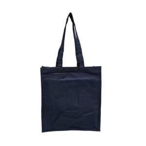 380+100x420mm Dark Blue 10oz Heavy Duty Canvas Carrier Bag - Boxed 50s