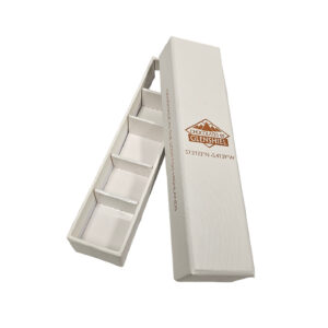 CHOCOLATES OF GLENSHIEL 5pc Box + Fitment Inside White_