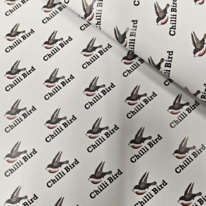 Chilli bird gift wrap A4 printed CMYK 2